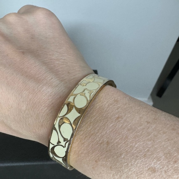 Coach Gold & White Bracelet - Picture 7 of 16